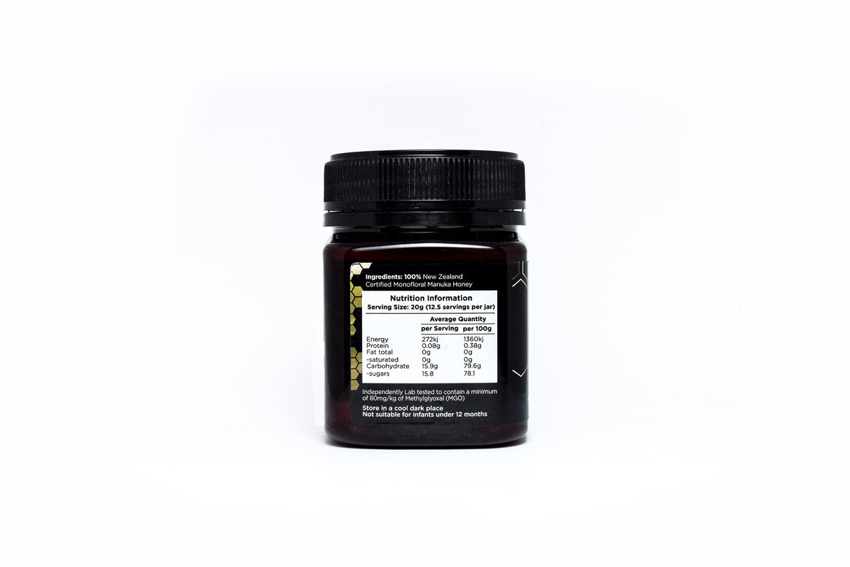 MIROCOOL Manuka Honey MGO 250+ 250g - Premium New Zealand Manuka