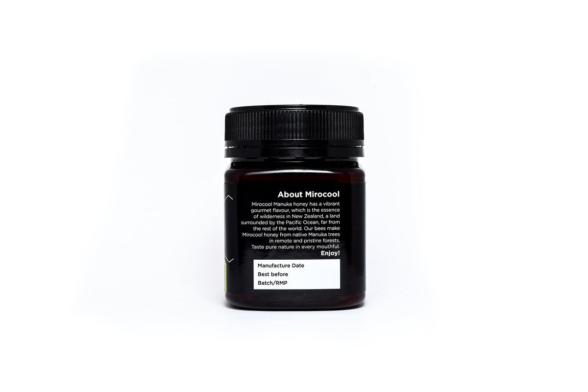 MIROCOOL Manuka Honey MGO 500+ 250g - Premium New Zealand Manuka