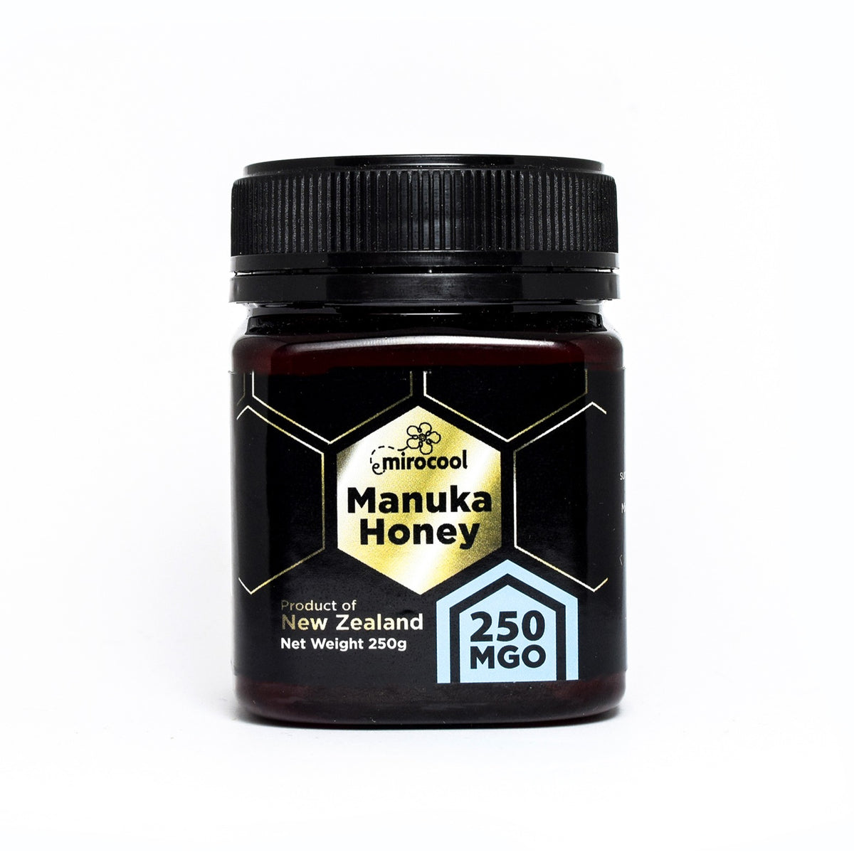 MIROCOOL Manuka Honey MGO 250+ 250g - Premium New Zealand Manuka