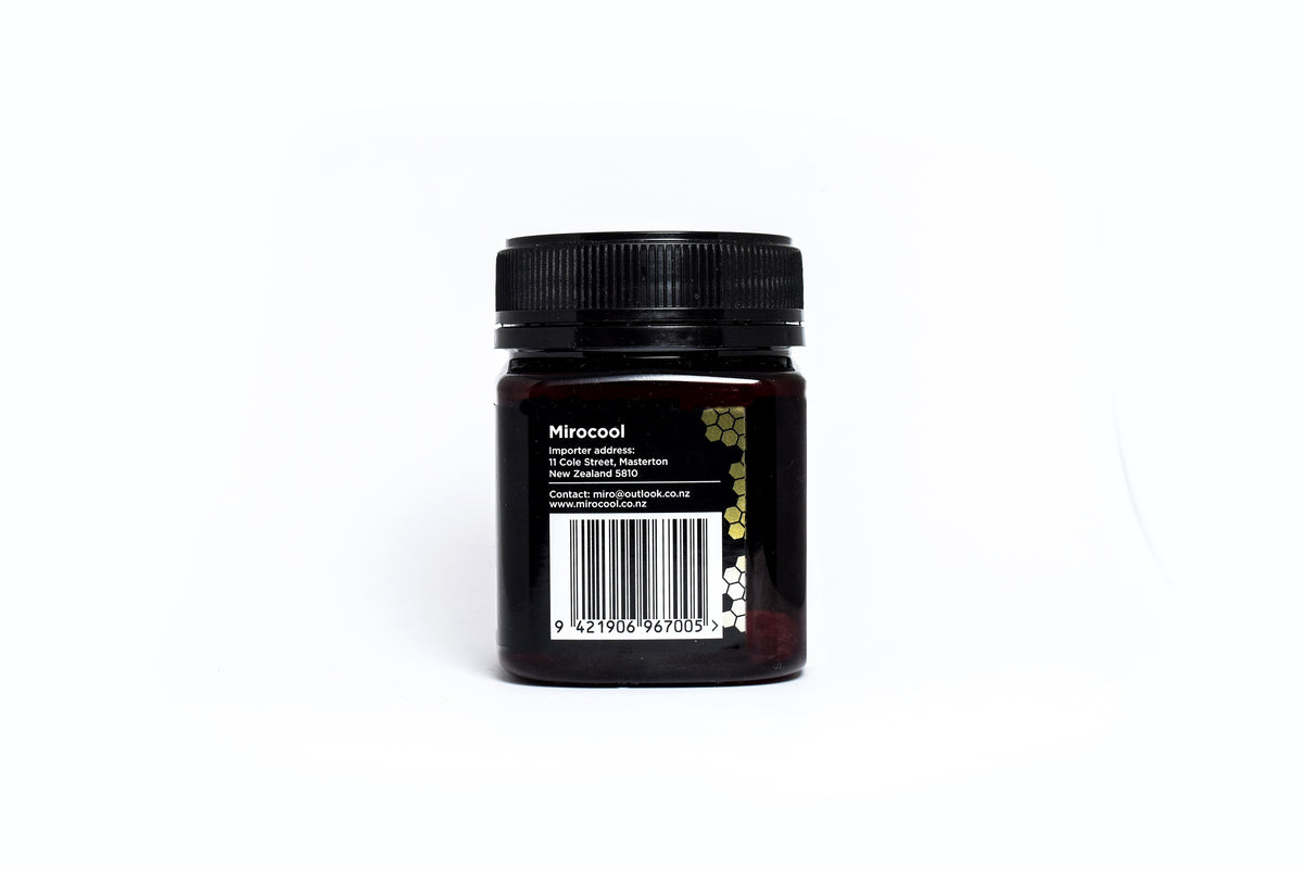 MIROCOOL Manuka Honey MGO 850+ 250 g – Premium New Zealand Manuka