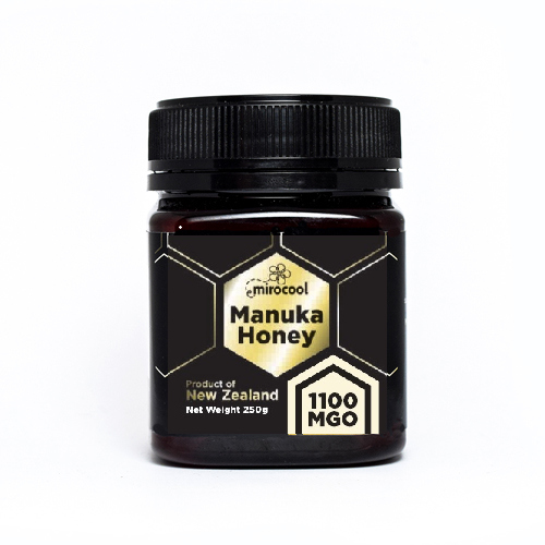 MIROCOOL Manuka Honey MGO 1100+ 250 g – Premium New Zealand Manuka