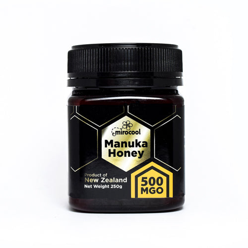 MIROCOOL Manuka Honey MGO 500+ 250g - Premium New Zealand Manuka