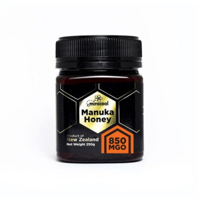 MIROCOOL Manuka Honey MGO 850+ 250 g – Premium New Zealand Manuka